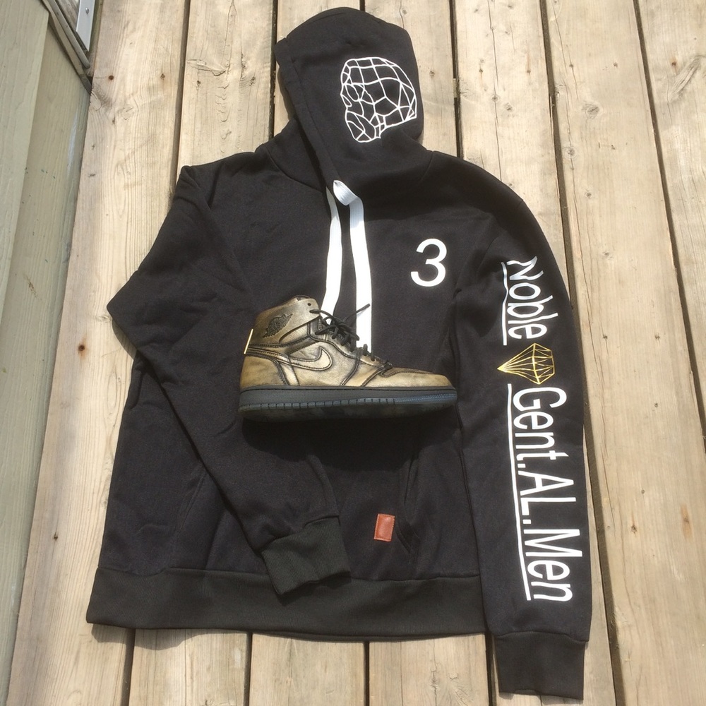 Noble Gent.AL.Men Hoodie Size 2XL